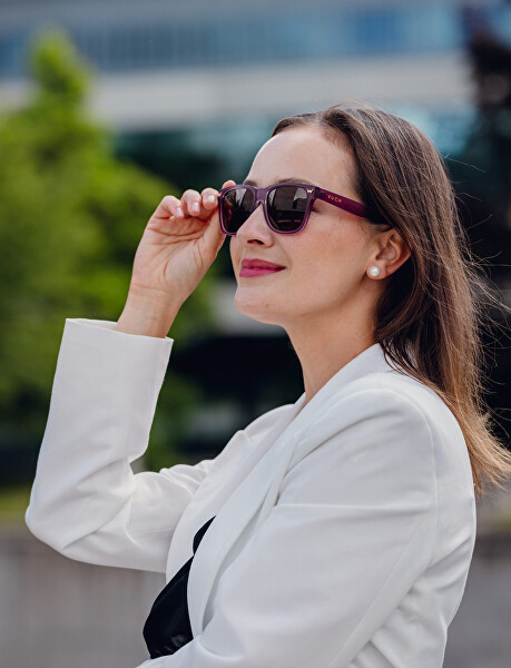 Polarizační sluneční brýle Ferdy Vertical Violet