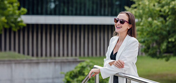 Polarizační sluneční brýle Ferdy Vertical Violet