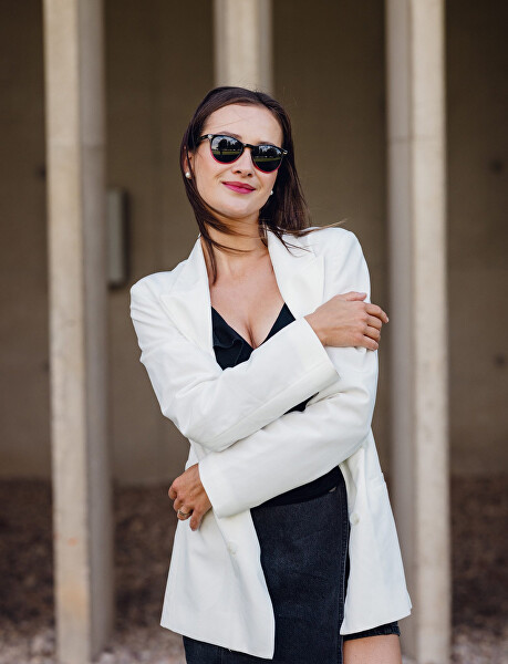 Sluneční brýle Mitzi Horizontal Pink