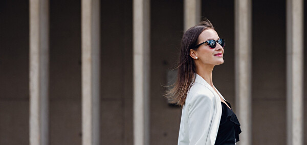 Sluneční brýle Mitzi Horizontal Pink