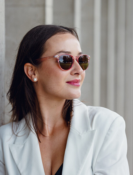 Sluneční brýle Mitzi Transparent Pink