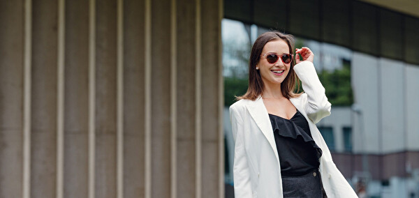 Sluneční brýle Mitzi Transparent Pink