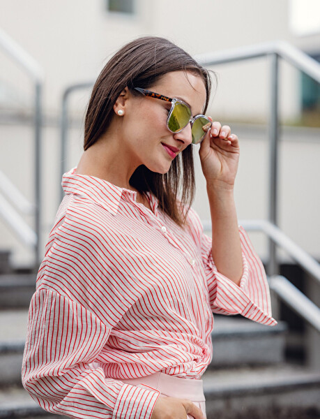 Sluneční brýle Trisha Transparent Design Brown