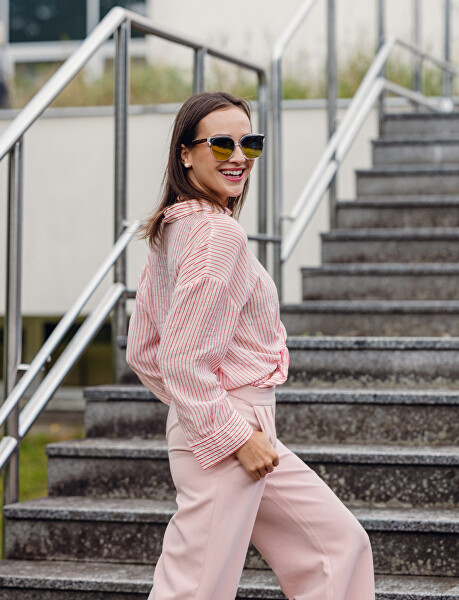 Sluneční brýle Trisha Transparent Design Brown