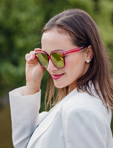 Sluneční brýle Trisha Transparent Pink