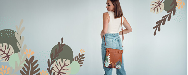 Dámska crossbody kabelka Smokie Desert Brown