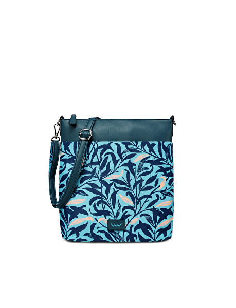 Dámska crossbody kabelka Smokie Leaves Turquoise