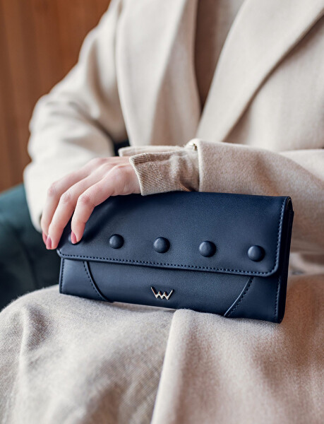 Dámska kožená peňaženka Tosca Blue