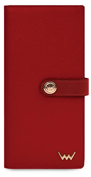 Dámská kožená peněženka Verdi Red