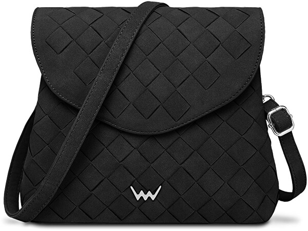 Dámská crossbody kabelka Byrsa Intrecciato Black