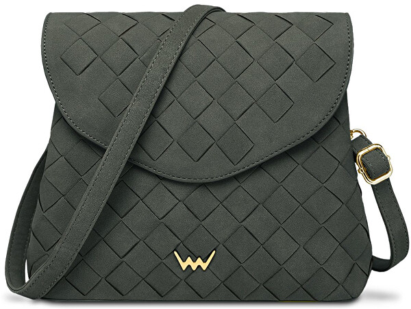 Dámská crossbody kabelka Byrsa Intrecciato Green