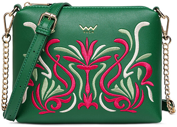 Dámská crossbody kabelka Coalie Ornament Green