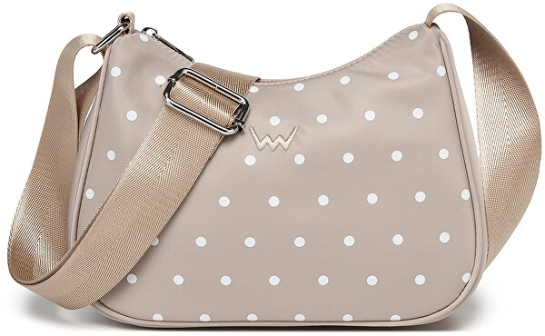 Dámská crossbody kabelka Liva Dotty Beige Banana Bag