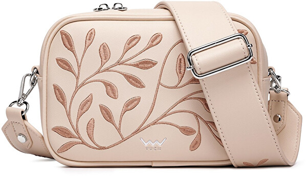 Dámska crossbody kabelka Massimo Mini Leaves Beige