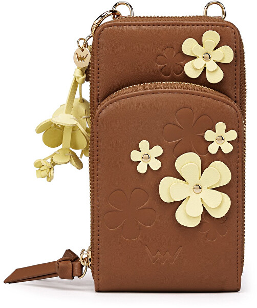 Dámská crossbody peněženka Daisy Glow Brown