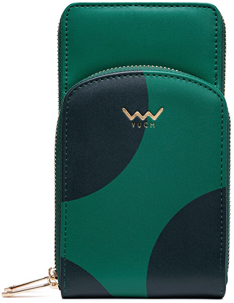 Dámská crossbody peněženka Rosia Big Dot Dark Green