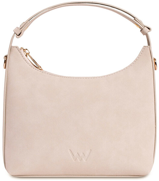 Dámská kabelka Nera Suede Creme