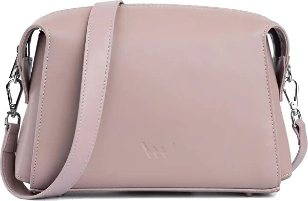 Dámská kožená crossbody kabelka Lison Dusty Pink