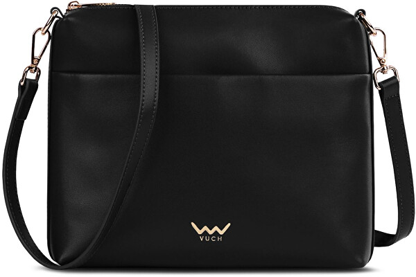 Dámská kožená crossbody kabelka Marcia Grace Black