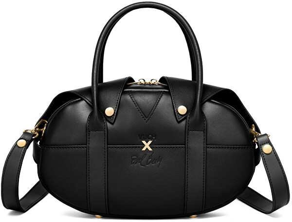 Dámská kožená kabelka Berya Black