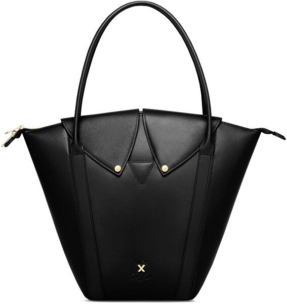 Dámská kožená kabelka Venea Black