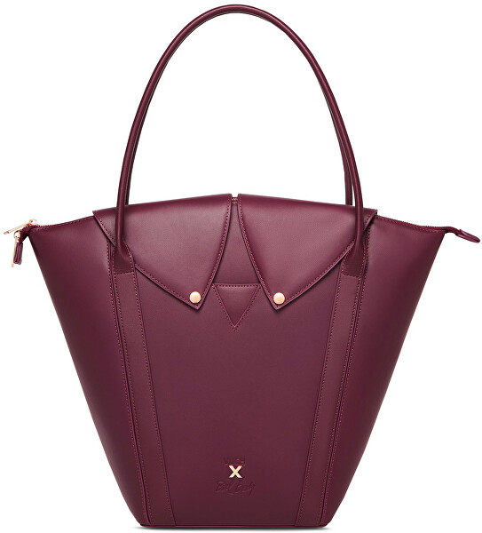 Dámská kožená kabelka Venea Wine