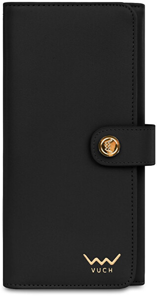 Dámská kožená peněženka Aveline Black