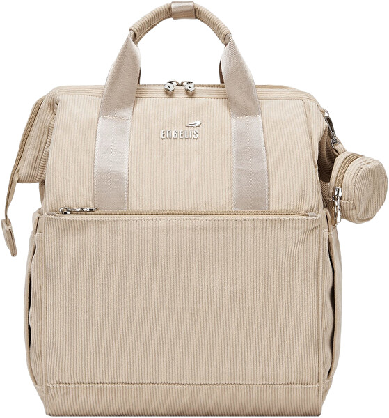 Dámský batoh Eloa Corduroy Beige