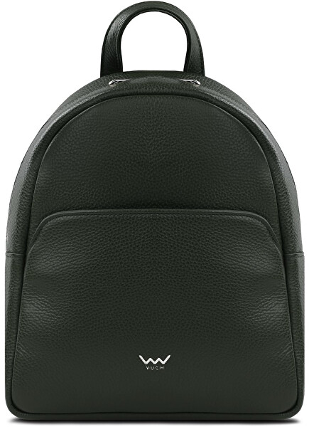 Dámsky kožený batoh Arlen Grace Dark Green