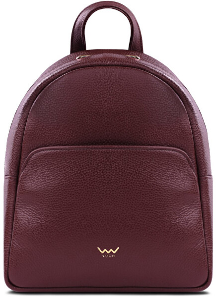 Dámský kožený batoh Arlen Grace Wine Red