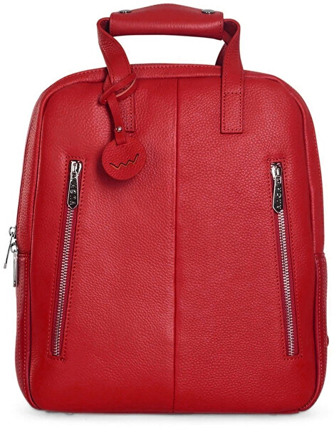 Dámský kožený batoh Kalimba Red