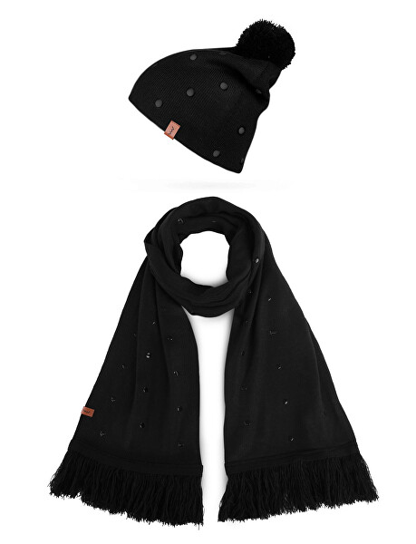 Dámský set - čepice a šála Nurit Set Black