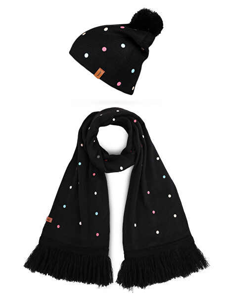 Dámský set - čepice a šála Nurit Set M-Black