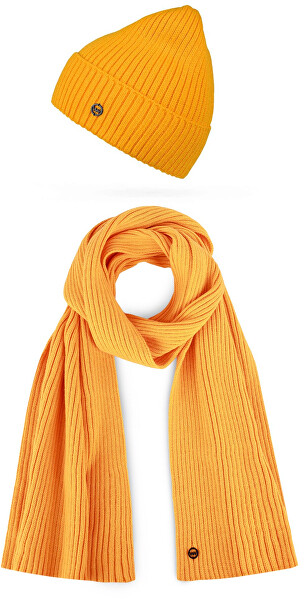 Dámský set - čepice a šála Rowdy Set Yellow