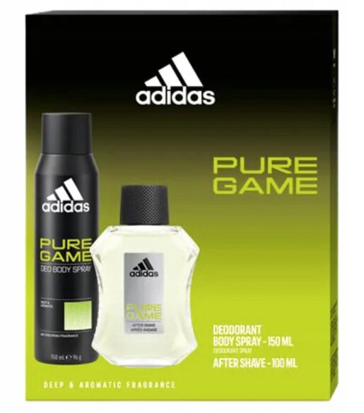 Pure Game - voda po holení 100 ml + deodorant ve spreji 150 ml