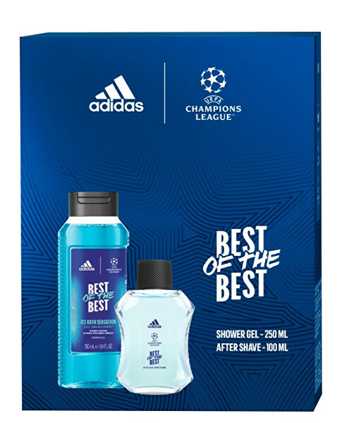 UEFA Best Of The Best - loțiune de bărbierit 100 ml + gel de duș 250 ml