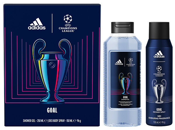 UEFA Champions League Goal - sprchový gel 250 ml + deodorant ve spreji 150 ml