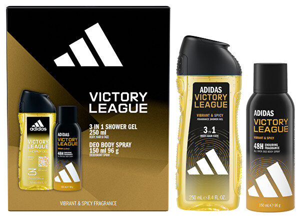 Victory League - deodorant ve spreji 150 ml + sprchový gel 250 ml