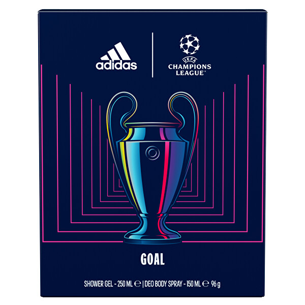 UEFA Champions League Goal - sprchový gel 250 ml + deodorant ve spreji 150 ml