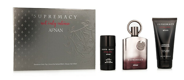 Supremacy Not Only Intense - extract parfumat 100 ml + gel de duș 150 ml + deodorant solid 75 g