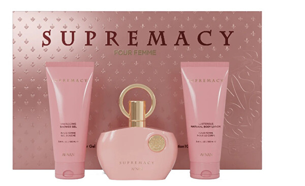 Supremacy Pink - EDP 100 ml + sprchový gel 100 ml + tělové mléko 100 ml