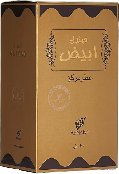 Sandal Abiyad – koncentrovaný parfumovaný olej
