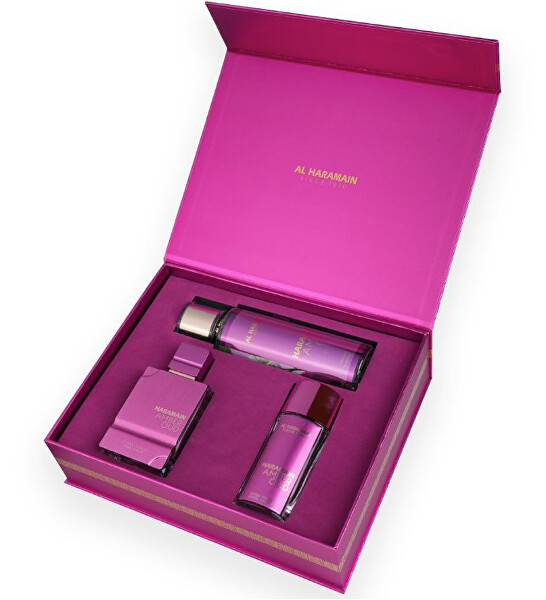 Amber Oud Ultra Violet - EDP 75 ml + EDP 30 ml + tělový závoj 250 ml