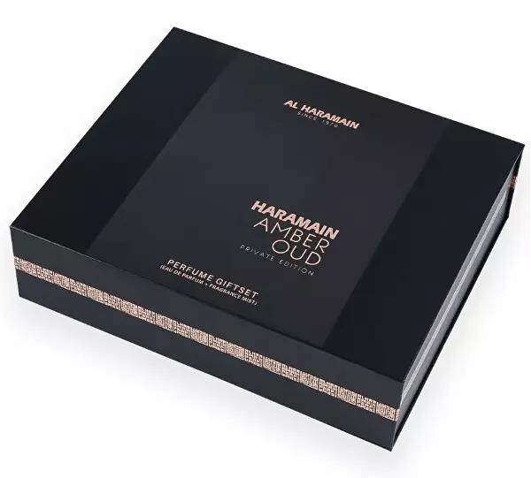 Amber Oud Private Edition - EDP 75 ml + EDP 30 ml + tělový závoj 250 ml