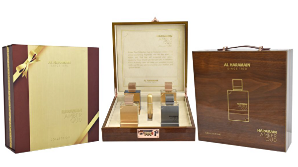 Kolekce Amber Oud - EDP 4 x 60 ml + plnitelný flakon