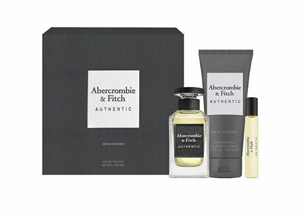 Authentic Man - EDT 100 ml + sprchový gel 200 ml + EDT 15 ml