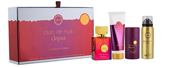 Club De Nuit Untold - EDP 105 ml + lozione corpo 100 ml + deodorante solido 75 g + spray corpo 50 ml