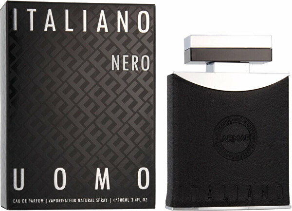 SLEVA - Italiano Nero - EDP - bez celofánu, chybí cca 1 ml
