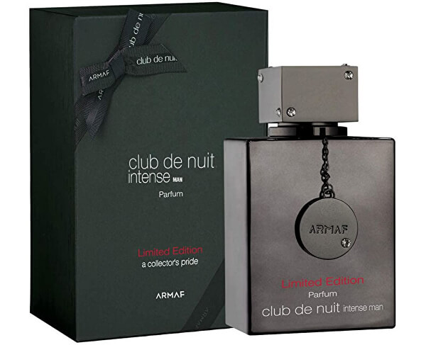 Club De Nuit Intense Man Limited Edition - parfém - SLEVA -oděrky na flakonu, utržený řetízek ozdoby, chybí cca 1 ml