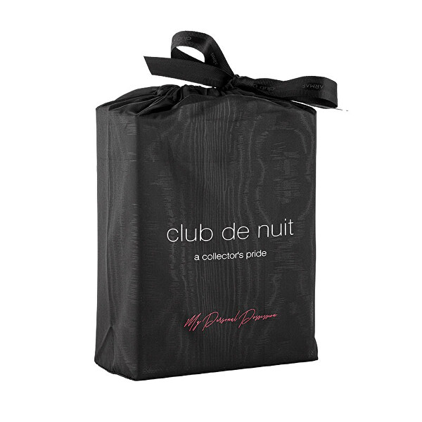 SLEVA - Club De Nuit Intense Man Limited Edition - parfém - chybí cca 2 ml u flakonu utržený řetízek, poškozená ozdoba